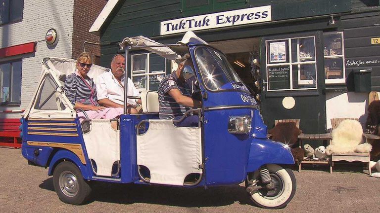 Lekker tuffen met TukTuk Express Texel