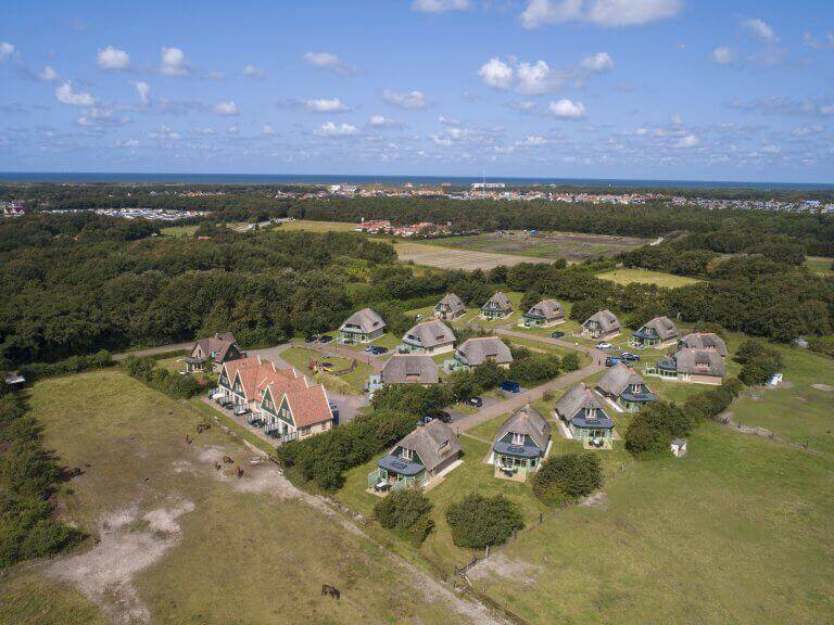 Luchtfoto Villapark Het Buitenhof