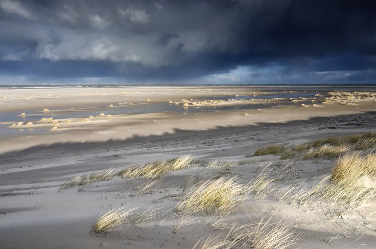 Een stormachtige dag op De Hors