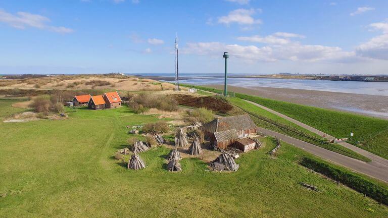 Het Licht van Troost met uitzicht op de Mokbaai