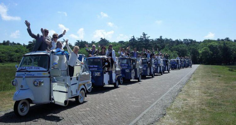 TukTuk Express Texel, ook voor grote groepen