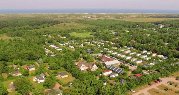 Luchtfoto camping De Bremakker