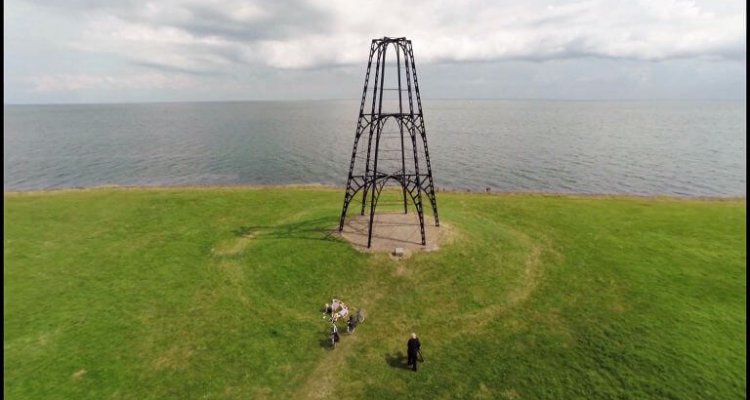 Ijzeren Kaap op de waddendijk