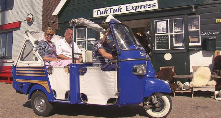 Lekker tuffen met TukTuk Express Texel