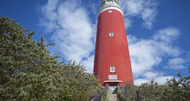 Vuurtoren Texel van dichtbij