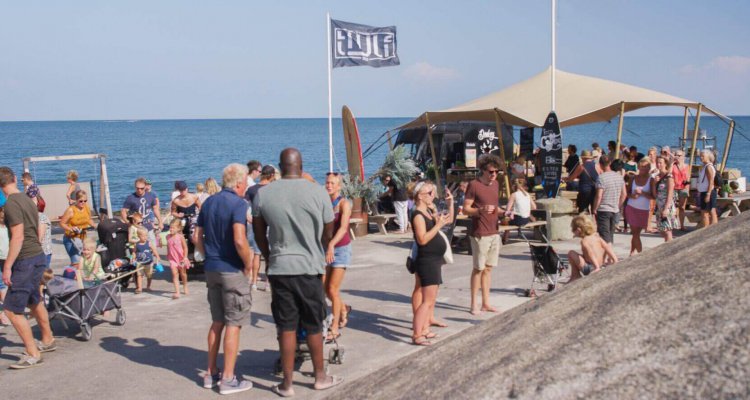 Beach Food Festival Texel aan het water