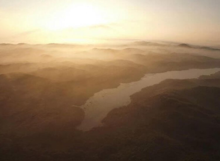 Het Grote Vlak vanuit de lucht