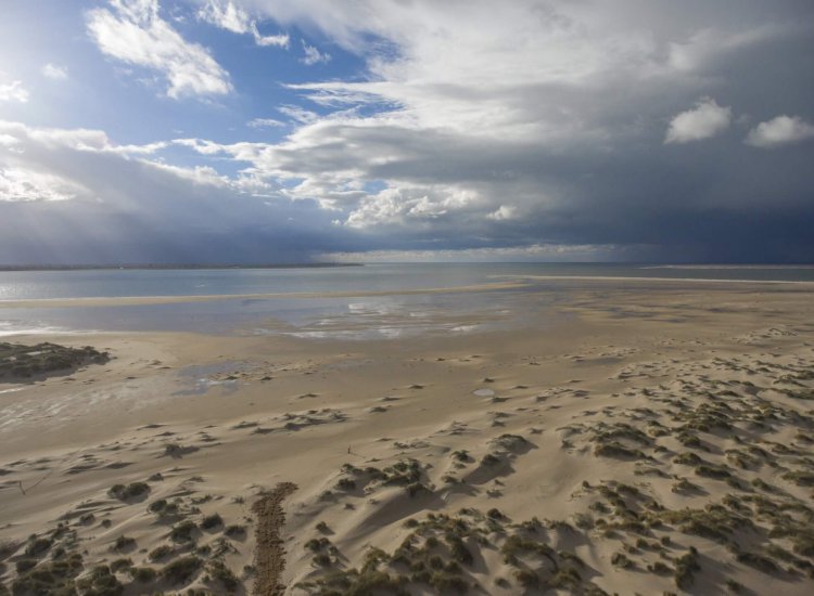 De Hors is het meest zuidelijke puntje van Texel