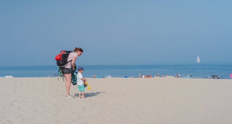 Het strand bij De Koog