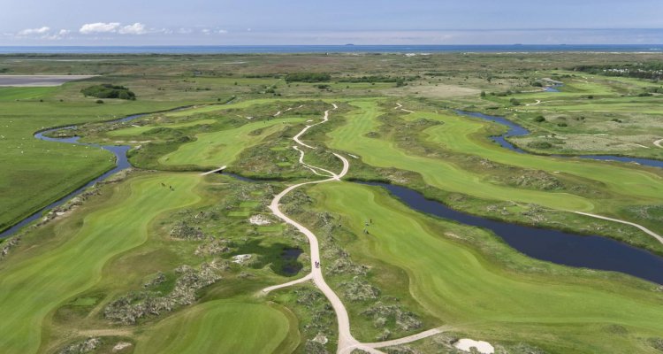 Golfbaan De Texelse van boven