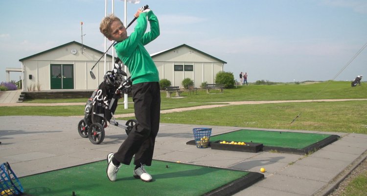 Golfbaan De Texelse heeft een oefenbaan