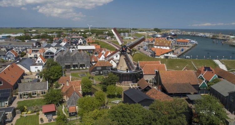 luchtfoto Hotel Havenzicht