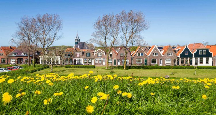 De Ruyterstraat in Oudeschild