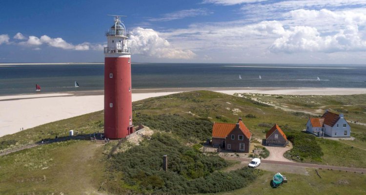 Vuurtoren bij Ronde om Texel