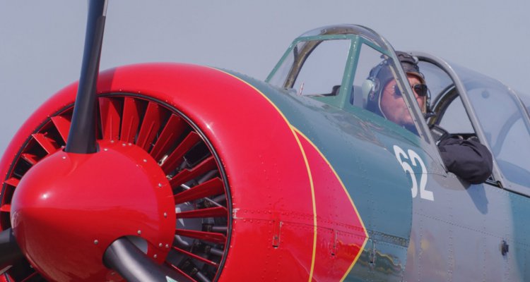 Prachtig vliegtuig bij Texel Airport