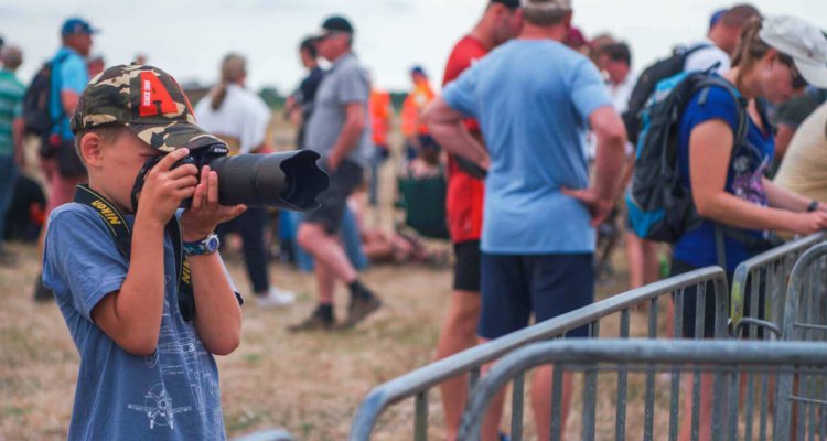 Publiek Texel air show