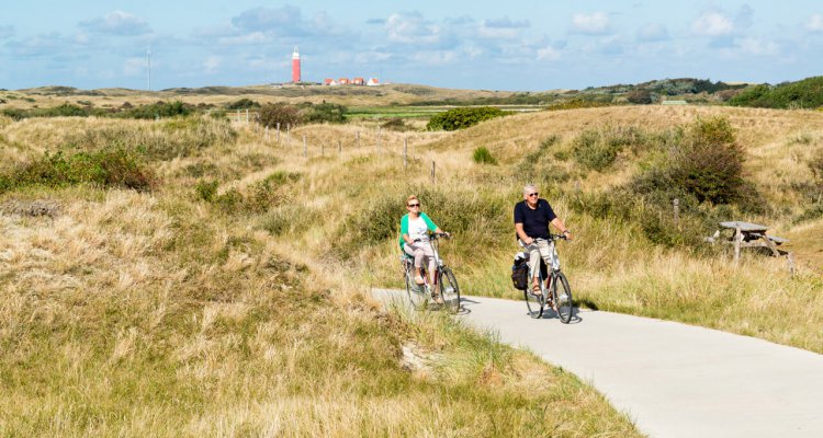 Fietsen in de duinen