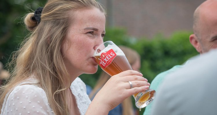 Texels bier drinken