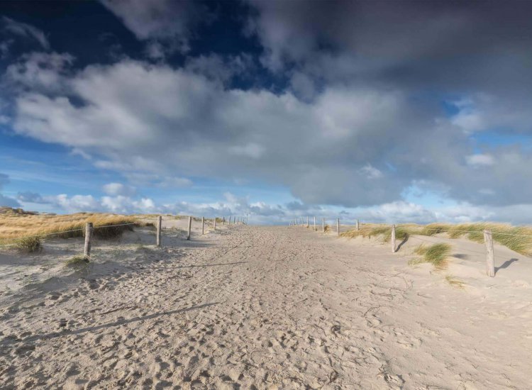 Uitzicht strand op Texel - Texel Informatie